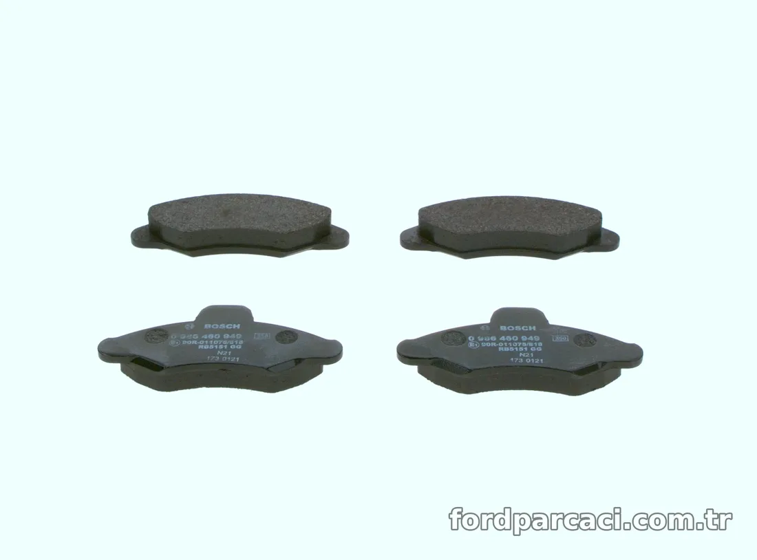 BOSCH 0986460949 Fren Disk Balata - BOSCH - 0986460949