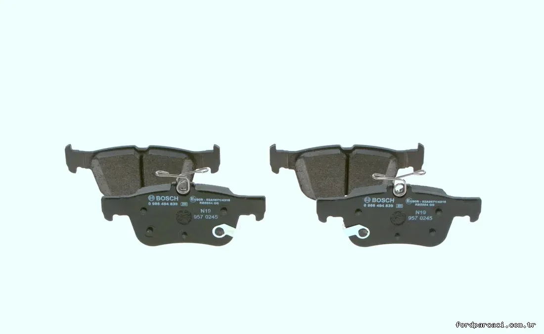BOSCH 0986494839 Fren Disk Balata - BOSCH - 0986494839