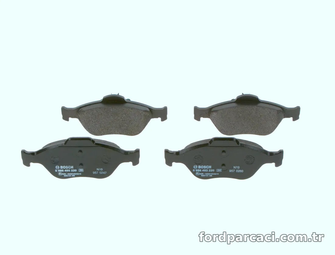 BOSCH 0986495220 Fren Disk Balata - BOSCH - 0986495220