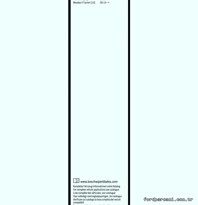 BOSCH 3397014115 Silecek Süpürgesi - BOSCH - 3397014115