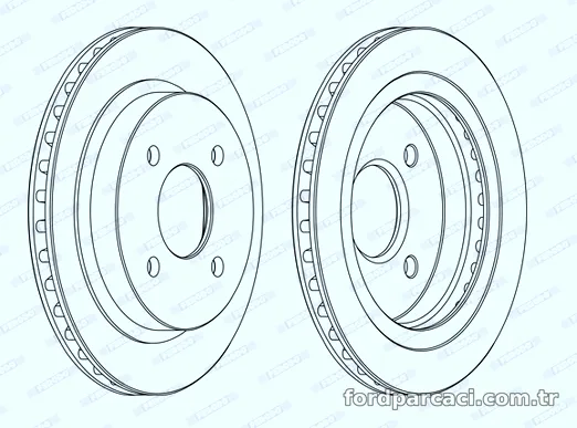 FERODO DDF479C Fren Disk Ayna - FERODO - DDF479C