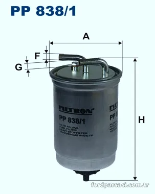 FILTRON PP8381 Yakıt Filtresi - FILTRON - PP8381