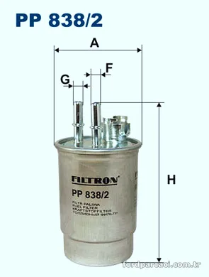FILTRON PP8382 Yakıt Filtresi - FILTRON - PP8382
