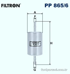FILTRON PP8656 Yakıt Filtresi - FILTRON - PP8656