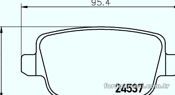 HELLA PAGID 8DB355025371 Fren Disk Balata - HELLA PAGID - 8DB355025371