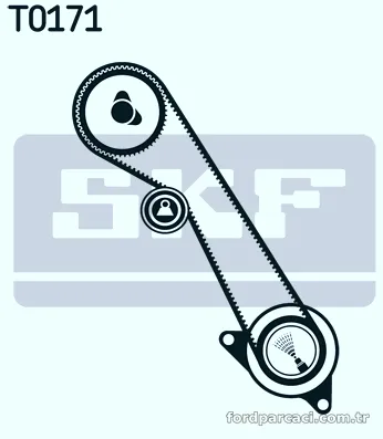 SKF VKMA04108 Triger Kayış Seti - SKF - VKMA04108