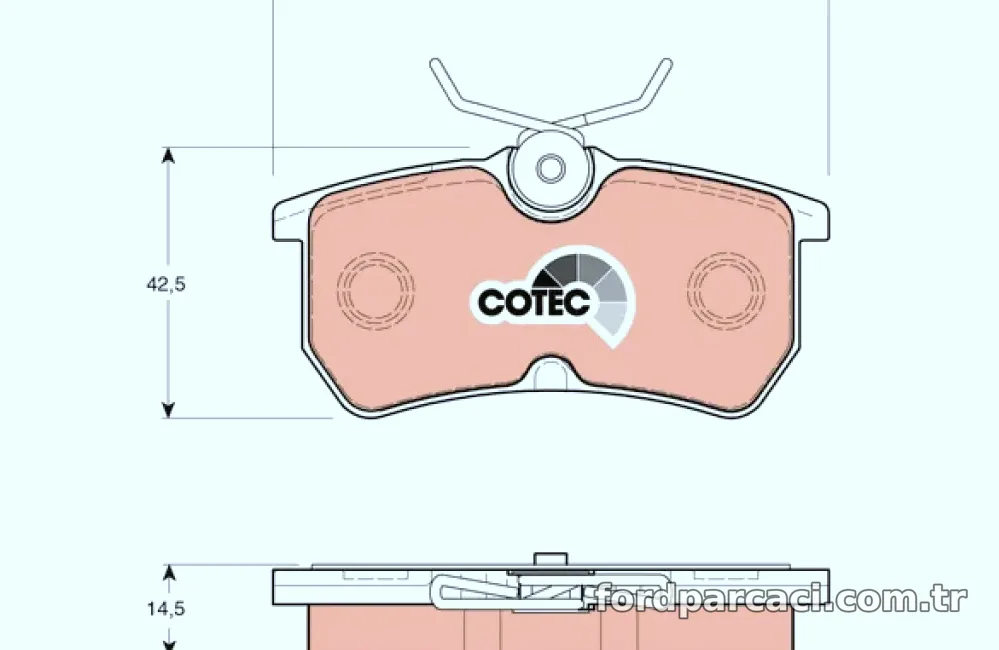 ARKA FREN BALATASI FOCUS 98>05 FIESTA VI 1,0 / 1,5TDCI / 1,6TI 12 />15 – TRW – TRW GDB1354″ loading=”lazy” /></figure>
<p class=