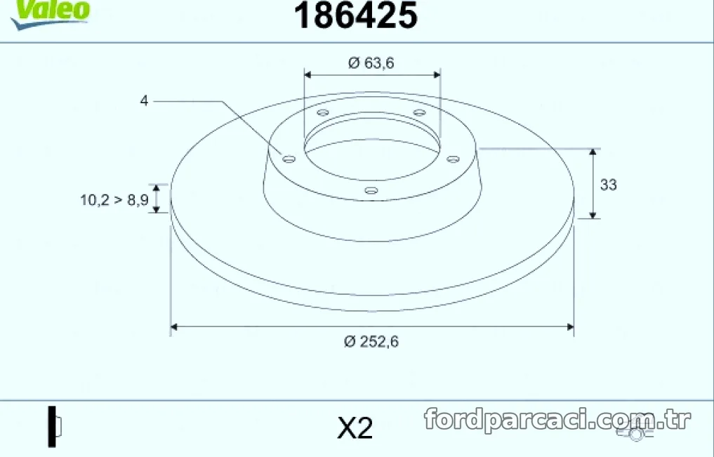 ARKA FREN DISK AYNASI FOCUS 98>05 FIESTA V 04>08 FISETA VI 13 /> SCORPIO 94>98 SIERRA 82>93 CAP: (253 X 33) – Valeo – VA” loading=”lazy” /></figure>
<p class=