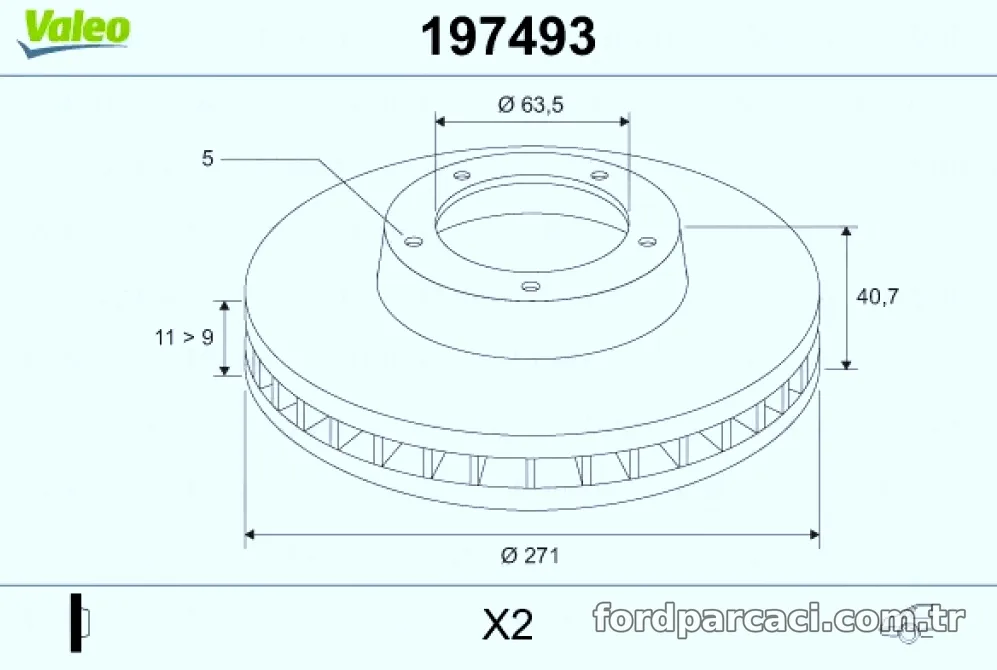 ARKA FREN DISK AYNASI FOCUS III CB8 11>14 FOCUS IIII CEW 14> DÜZ 271mm – Valeo – VALEO 197493″ loading=”lazy” /></figure>
<p class=