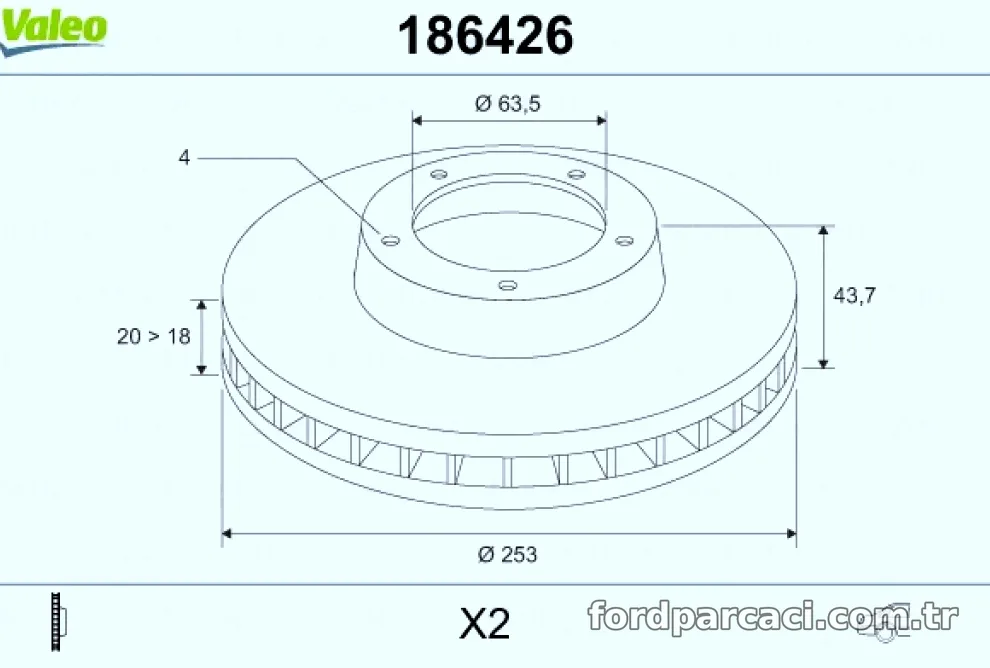 ARKA FREN DISK AYNASI MONDEO I / II 1,6 / 1,8 / 1,8TD / 2,0 / 2,5 92>00 COUGAR 2,5 98>01 HAVA SOGUTMALI – Valeo – VALEO ” loading=”lazy” /></figure>
<p class=