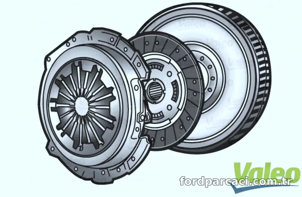 DEBRIYAJ SETI VOLANLI GALAXY MONDEO S MAX 1,8 TDCI 06> - Valeo - VALEO 835070