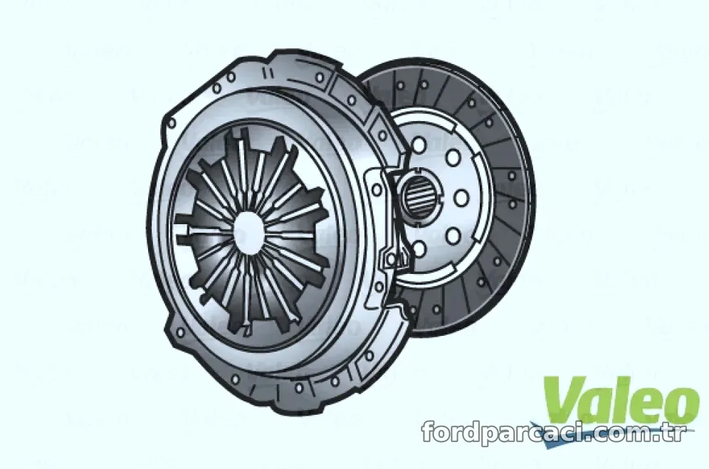 DEBRIYAJ TAKIMI FORD CMAX FOCUS GALAXY (2004>) - Valeo - VALEO 828544