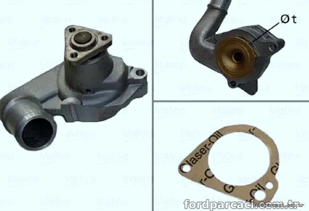 DEVIRDAIM SU POMPASI FIESTA IV 95>03 FORD KA 96>08 1,3 MAZDA 121 III 1,3 96>03 - Valeo - VALEO 506581