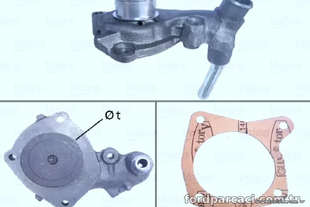 DEVIRDAIM SU POMPASI MONDEO I / II 1,8TDCI 93>00 - Valeo - VALEO 506287