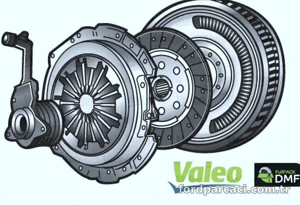 DMF VOLANLI DEBRIYAJ TAKIMI FORD FOCUS (03>), MONDEO (07>) - Valeo - VALEO 837312