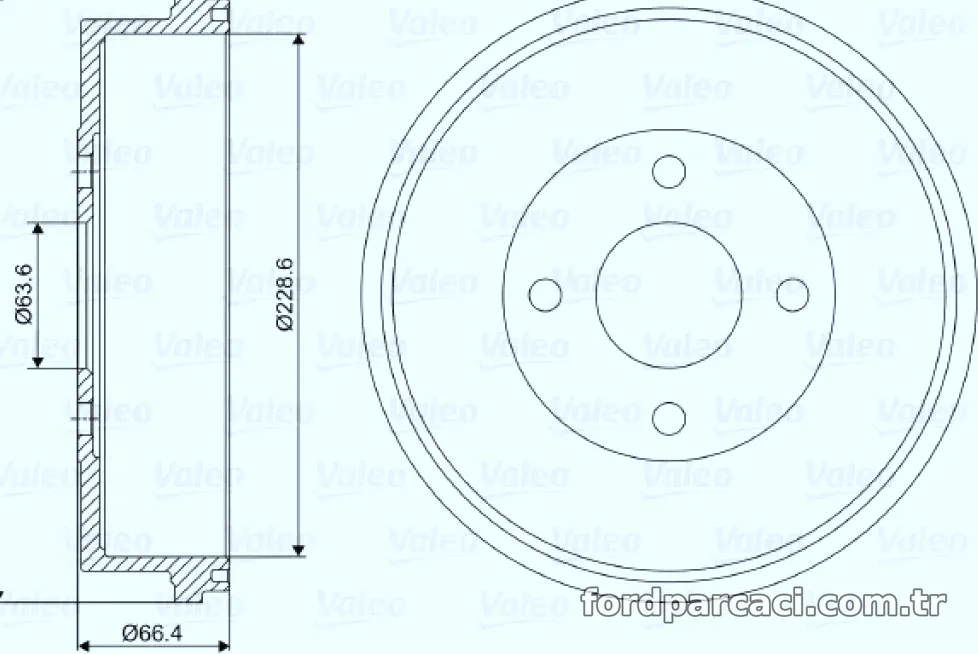 FREN KAMPANASI MONDEO I MONDEO II 1,6I 16V 1,8I 16V92>00 - Valeo - VALEO 237045