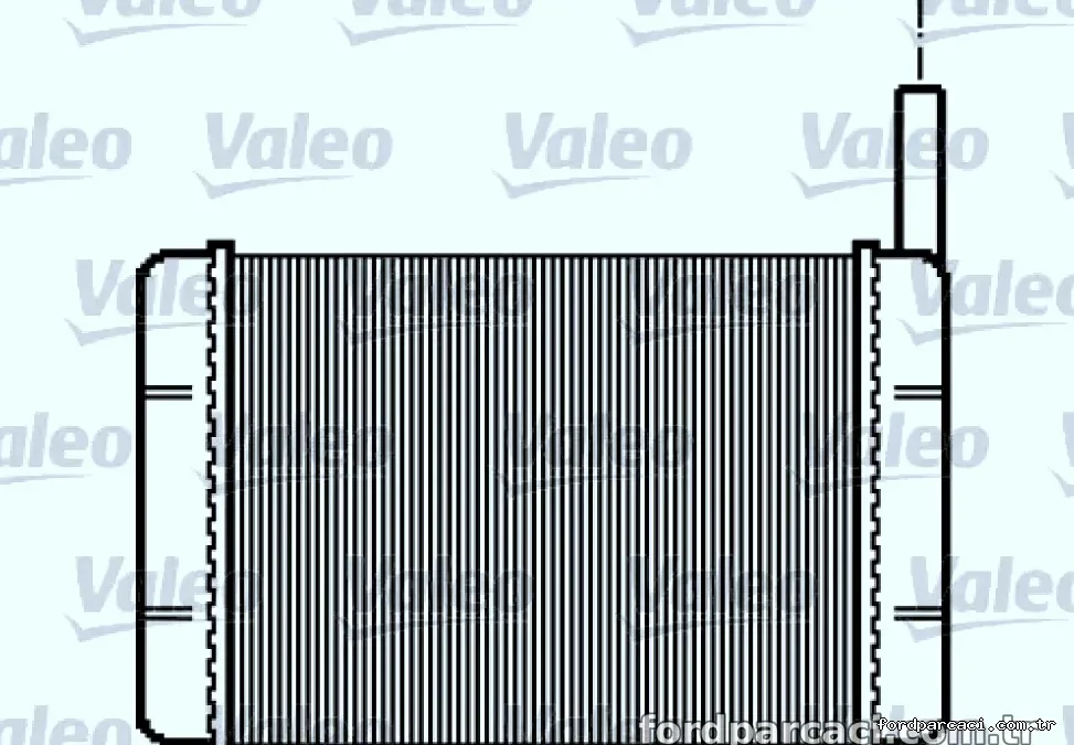 KALORIFER RADYATORU FIESTA II 83>88 - Valeo - VALEO 812053