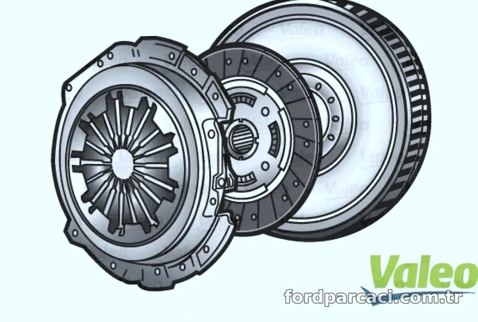 KIT 4P DEBRIYAJ TAKIMI (VOLANLI) FORD MONDEO lll 1.8 16V (2000>2007), FOCUS ll - Valeo - VALEO 835165