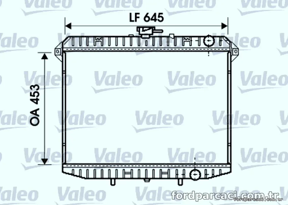 MOTOR SU RADYATORU TERRANO II 93>97 MANUEL - Valeo - VALEO 731261