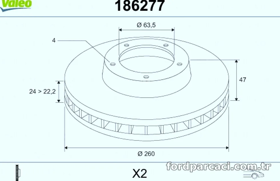 ON FREN DISK AYNASI MONDEO II / III 92>00 SCORPIO 94>98 COUGAR 98>001,6 16V / 1,8 / 2,0I 16V (HAVA SOGUTMALI) – Valeo – ” loading=”lazy” /></figure>
<p class=