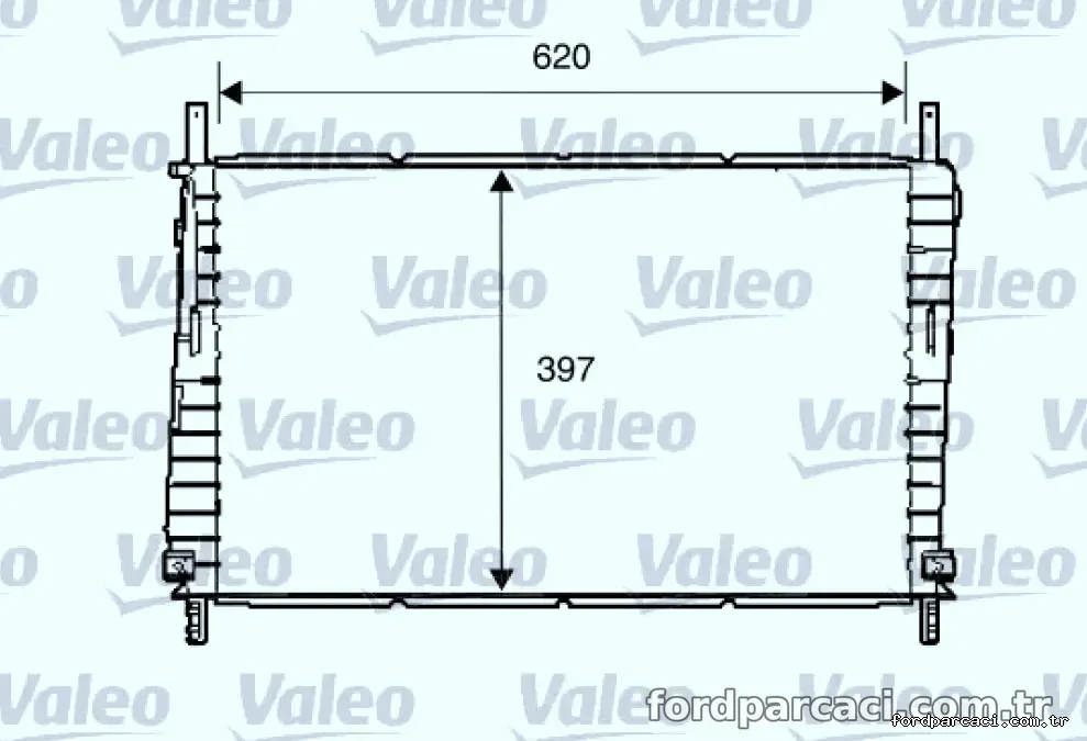 RADYATOR MONDEO III - Valeo - VALEO 734287