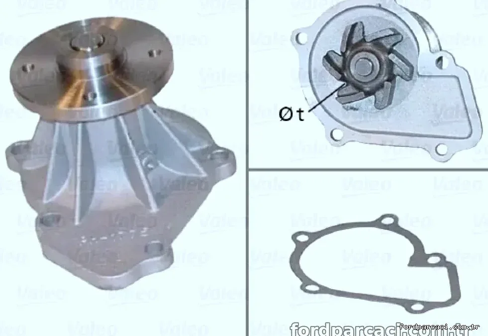 SU POMPASI N.TERRANO - MAVERICK MAVERICK (UDS, UNS) 2.4 i - Valeo - VALEO 506836