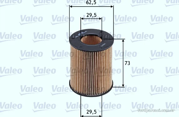 VALEO 586554 Yağ Filtresi