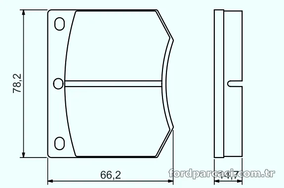 BOSCH 0986495079 Fren Disk Balata - BOSCH - 0986495079