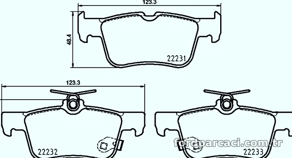 BREMBO P24217 Fren Disk Balata - BREMBO - P24217