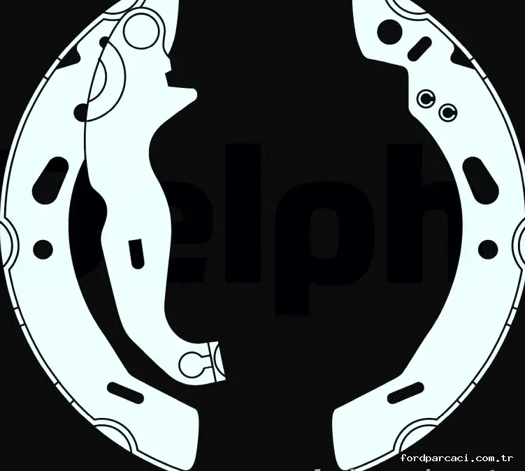 DELPHI LS2016 Fren Pabuçlu Balata - DELPHI - LS2016