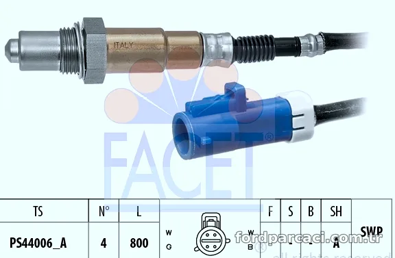 FACET 108299 Oksijen (Lambda) Sensörü - FACET - 108299