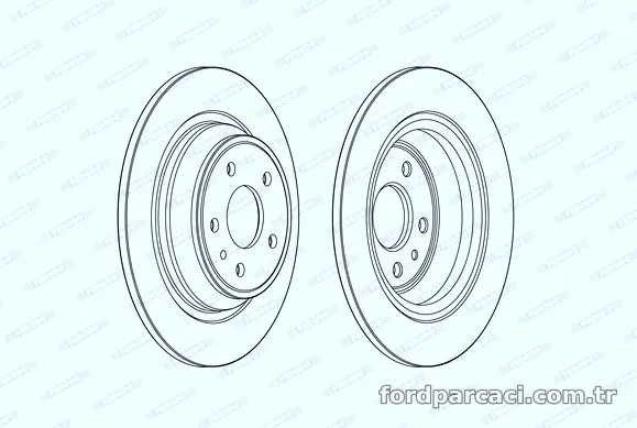 FERODO DDF2338C Fren Disk Ayna - FERODO - DDF2338C