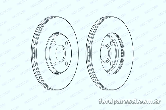 FERODO DDF2478C Fren Disk Ayna - FERODO - DDF2478C