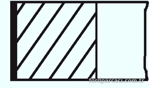 MAHLE 01304N2 Segman - MAHLE - 01304N2