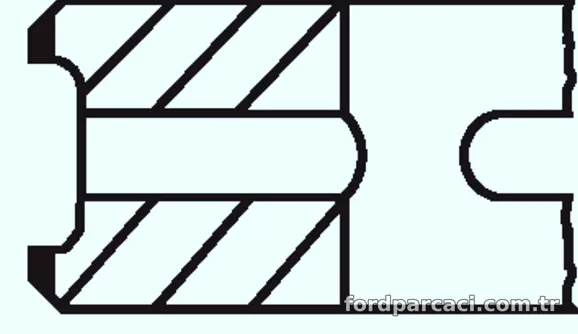 MAHLE 01319N0 Segman
