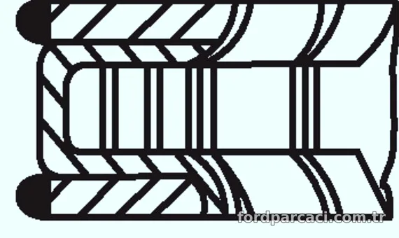 MAHLE 01503N0 Segman