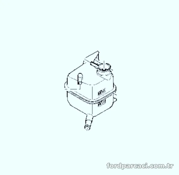 ORJINAL Radyatör Ek Deposu 2243061000 - ORJINAL