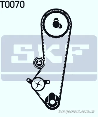 SKF VKMA04201 Triger Kayış Seti - SKF - VKMA04201