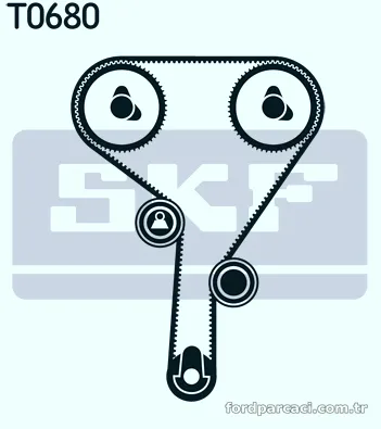 SKF VKMA04214 Triger Kayış Seti - SKF - VKMA04214