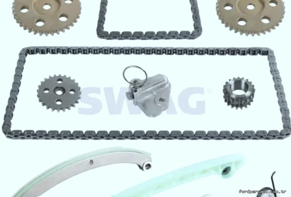 ZINCIR PALETLI SET DURATEC MONDEO 01>07 2.0 ZETEC (YAG POMPA DISLI VE GERGISI DAHIL) - Swag - SWAG 33100290