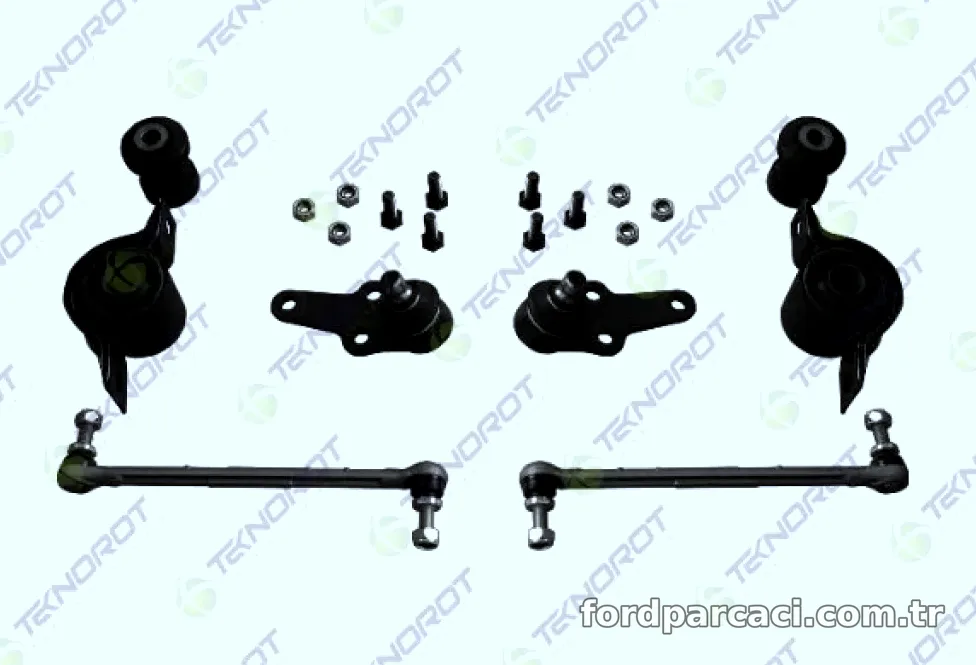 ÖN DÜZEN SETİ SAĞ SOL TAKIM SALINCAK. ROTBAŞI ROT MİLİ STABİLİZER Z ROTU FOCUS I 98>04 - Teknorot - TEKNOROT FO-450