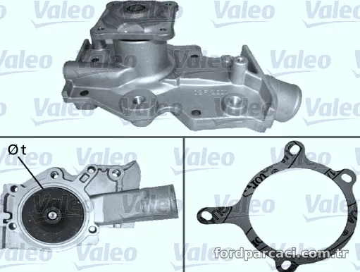VALEO 506283 Devirdaim Su Pompası - VALEO - 506283